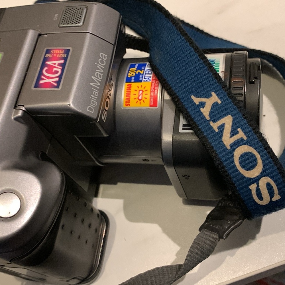 Sony floppy disk Photo camera